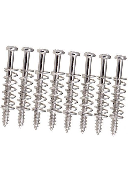4xelektrik Bas Gitar Humbucker Pikaplar Yükseklik Vidalarını Ayarlama Yayları Gümüş 4 Adet (Yurt Dışından)