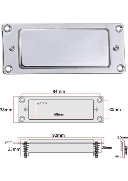 Elektro Gitar Için Mini Pikap Seti Gitar Aksesuarları (Yurt Dışından) modelleri