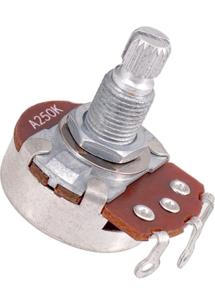 Gitar Potansiyometre Pot A250K B250K Set 24MM Dia. Vücut Hacmi Kontrolü (Yurt Dışından)