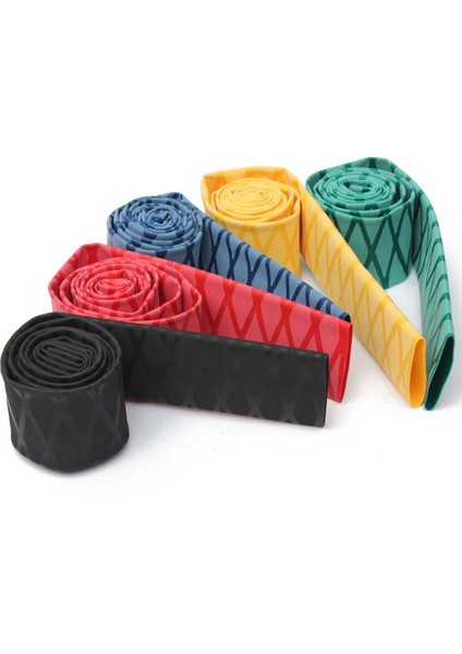 5xnon Kayma Isı Büzülme Borusu Dokulu Kavrama Olta Çubuğu Siyah 1MX0.25CM 5 Adet (Yurt Dışından) fiyatları
