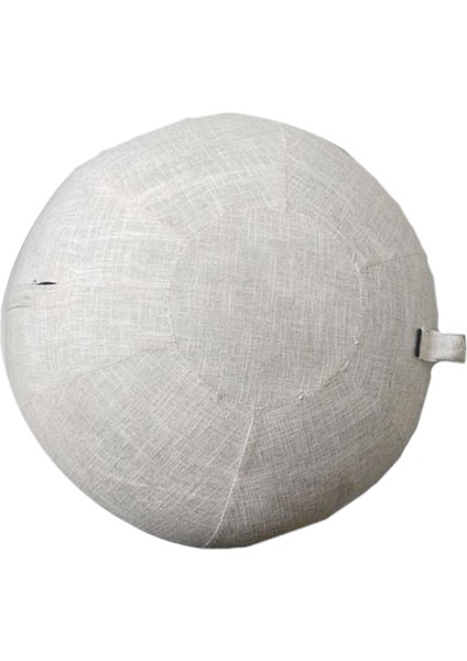 55 cm Egzersiz Topu Kapak Yoga Pilates Topu Oturan Topu Sandalye Bej Kapakları (Yurt Dışından)