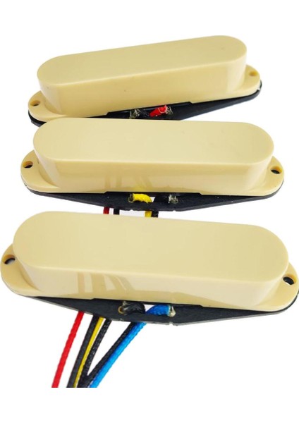 St Elektro Gitar Için Gitar Pikapları, Bej (3 Paketi) (Yurt Dışından) fiyatları