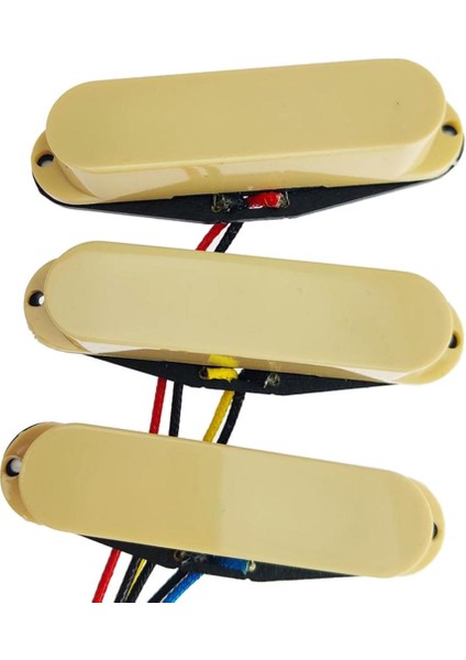 St Elektro Gitar Için Gitar Pikapları, Bej (3 Paketi) (Yurt Dışından) indirimleri