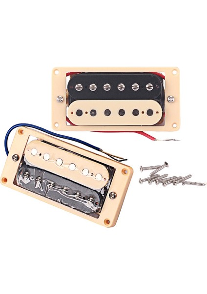 2 Adet Bakır Elektro Gitar Siyah Bej Müzik Enstrümanı Aksesuar (Yurt Dışından) indirimleri