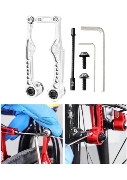 Bisiklet Ön Arka Set Yedek Bmx Kaliperler Onarım Parçaları 126X60.8MM (Yurt Dışından)