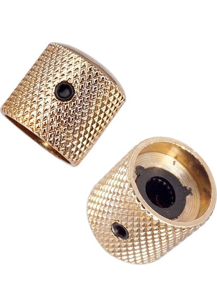 Elektro Gitar/bas Için Delikli 4x Demir Gitar Hacim Kontrol Düğmeleri (Yurt Dışından) fırsatları