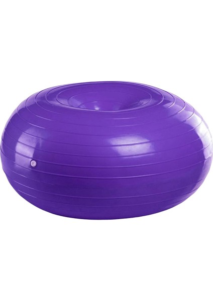 1 Adet Fitness Topu Yardım Gücü Pilates Donut Denge Yoga Top Sınıf Mor B Için (Yurt Dışından)