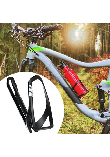 2 Paket Bisiklet Su Şişesi Kafesi Hafif Bardak Tutucu Siyah Kırmızı (Yurt Dışından) modelleri