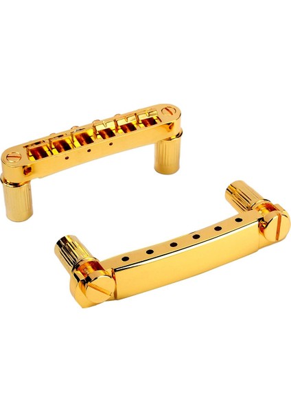 1 Set Elektro Gitar Köprüsü Çinko Yedek Altın Aksesuarı (Yurt Dışından) modelleri