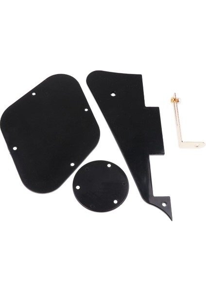1 Set Plastik Elektro Gitar Pickguard W/ Boşluk Kapak Anahtarı Kapak Braketi (Yurt Dışından)