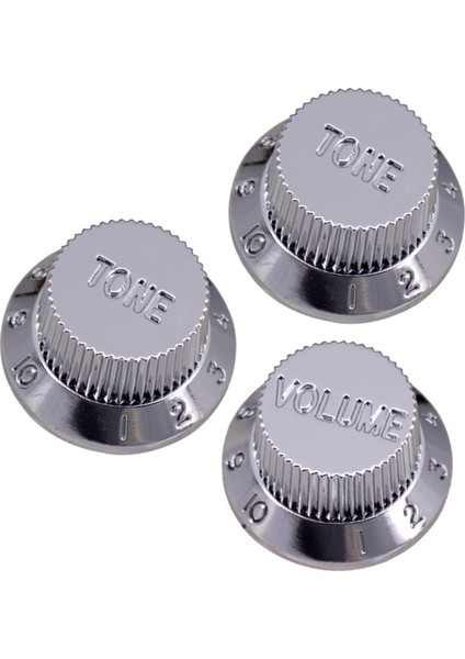 Profesyonel Hız Kontrol Topları Sq Için Sq Electar Gitar Accs 2 Pcs T 1pcs V Silver (Yurt Dışından)