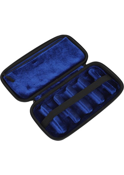 Saksafon Ağızlık Kasası Yumuşak Kadife Astar Fermuar Kapanması Flanel Torbası (Yurt Dışından)