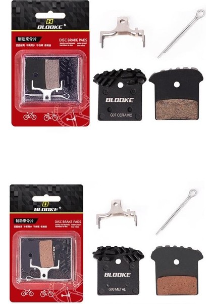 2 Takım Dağ Bisikleti Disk Fren Balataları Shimano M9000 M985 M7000 M675 CX77 (Yurt Dışından)