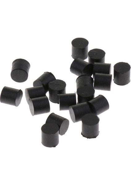 2X20 Adet Bariton Boynuz Silika Jel Silikon Pedler Yastık Pedi Dia 5mm 2 Adet (Yurt Dışından)