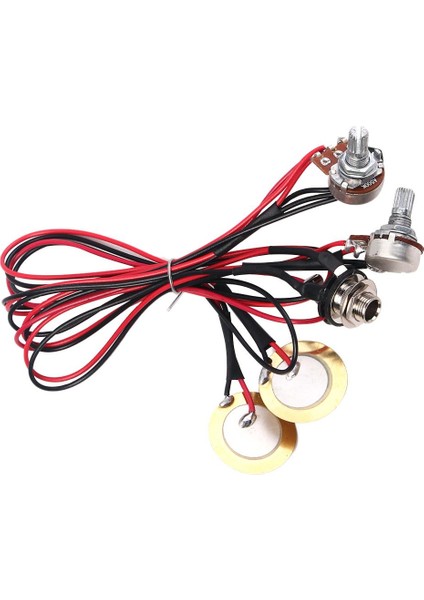 B500K A500K Potansiyometreler Ses Kontrol Tencereleri Set Müzikal Enstrüman Parçaları (Yurt Dışından)