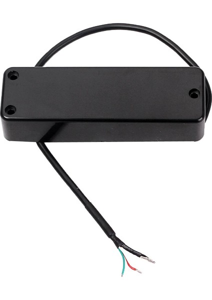 4 String Electric Bass Gitar Pikapları Humbucker Çift Pikaplar Siyah (Yurt Dışından)