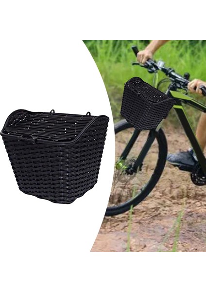 Kapak Scooter Çıkarılabilir Gidon Sepeti ile Plastik Bisiklet Sepeti (Yurt Dışından) modelleri