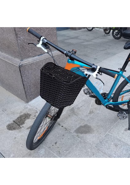 Kapak Scooter Çıkarılabilir Gidon Sepeti ile Plastik Bisiklet Sepeti (Yurt Dışından) fırsatları