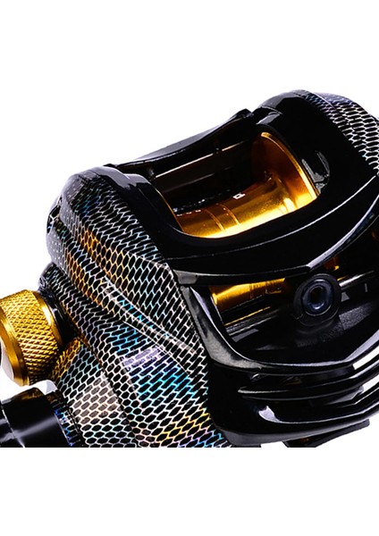 Baitcasting Balıkçı Makarası 18+1bb Yatak 7.2: 1 Pürüzsüz Çalışma Hattı Kılavuzu DW132PR Sağ El (Yurt Dışından) indirimleri