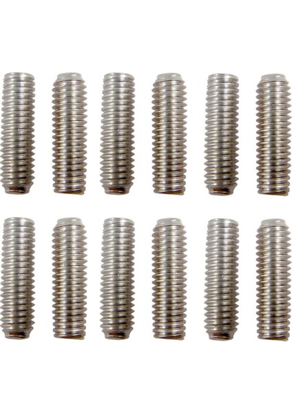 Tremolo Köprüsü Için 12X Elektro Gitar Dizesi Kilit Altıgen Vidalar (Yurt Dışından)