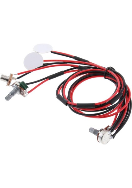 Gitar Ukulele Için Çift Piezo Pikap 1/4 '' (Yurt Dışından) indirimleri