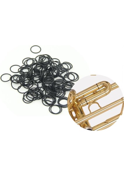 3xtrumpet Parçalar Kauçuk O Trompet Değiştirme Için Halka Anti-Gürültü Muffter Accs 3 Pcs (Yurt Dışından) indirimleri