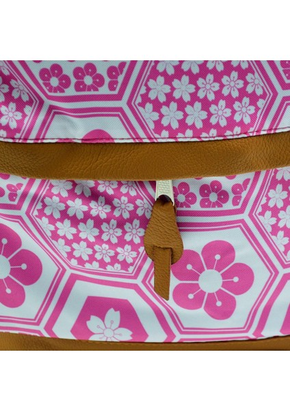 SN-2020 Laptop Bölmeli Okul Sırt Çantası 2 Bölmeli Pembe