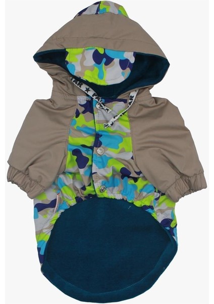 Bej Camouflage Kedi Köpek Montu Kedi Köpek Kıyafeti - Xl fiyatları