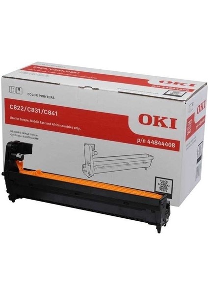 HPZR Oki C822-44844408 Orjinal Siyah Drum Ünitesi