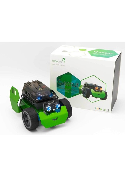 Q-Scout Bluetooth Kodlama Kiti (Mbot Muadili Robot)