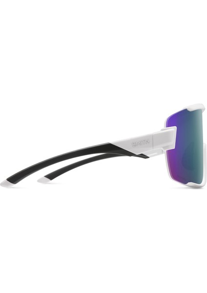 Wildcat Gözlük - White (Violet Mirror + Clear Lens)
