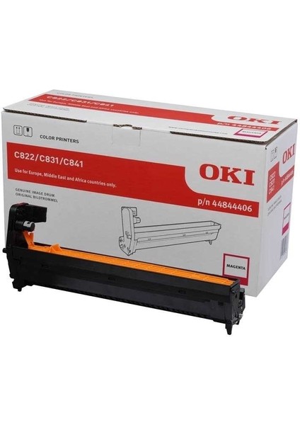 HPZR Oki C822-44844406 Orjinal Kırmızı Drum Ünitesi