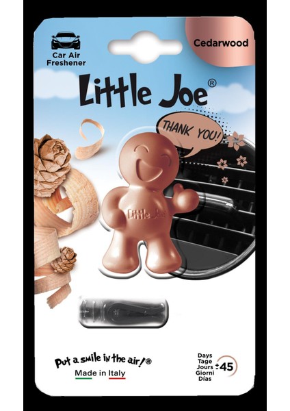 Joe Thums Up Cedar Wood Kalorifere Geçme Oto Kokusu Sedir Ağacı