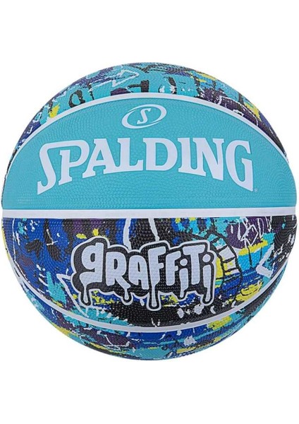 Blue Graffiti Sz7 2021 Basket Topu 84373Z
