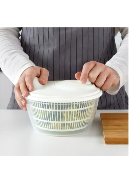 Salata Kurutma Aleti Çap: 23 cm Yükseklik: 14 cm Döndürmeli fiyatları