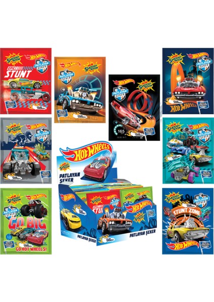 Hot Wheels 4g. Çilek Aromalı Patlayan Şeker (40 Paket) fiyatları