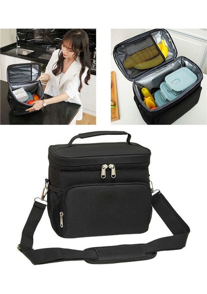 Büyük Yalıtımlı Oxford Kumaş Yalıtımlı Öğle Yemeği Kutusu (Yurt Dışından) modelleri