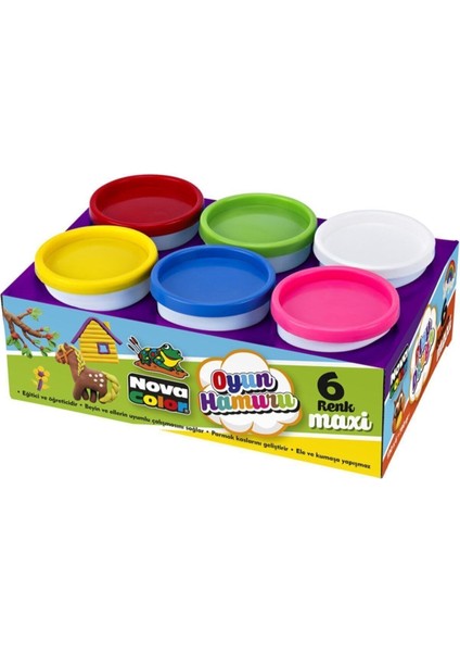 NC-4107 6'lı Maxi Oyun Hamuru fiyatları