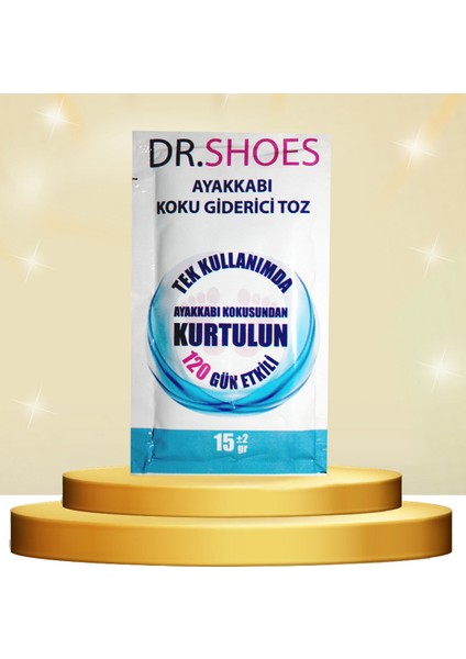 Dr. Shoes 3 Adet Ayakkabı Koku Giderici Toz 120 Gün Etkili