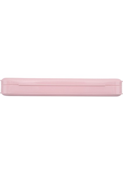 Büyük Sadelik Kalem Kutusu Marker Kalem Bölmesi Suya Dayanıklı -Pembe (Yurt Dışından)