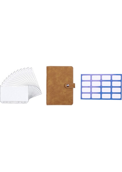 Kahverengi Bütçe Klasörü, Nakit Kuponlar Için, Planlayıcı Defter Kapağı (Yurt Dışından)