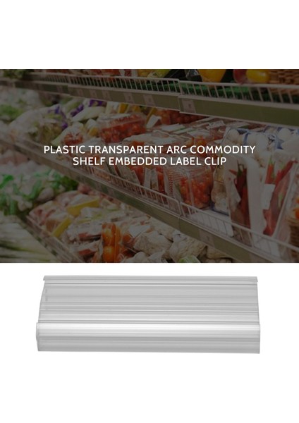 Tel Raf Etiket Tutucular, 30'lu Paket Plastik Tel Raf Etiket Klipsleri (Yurt Dışından) fiyatları