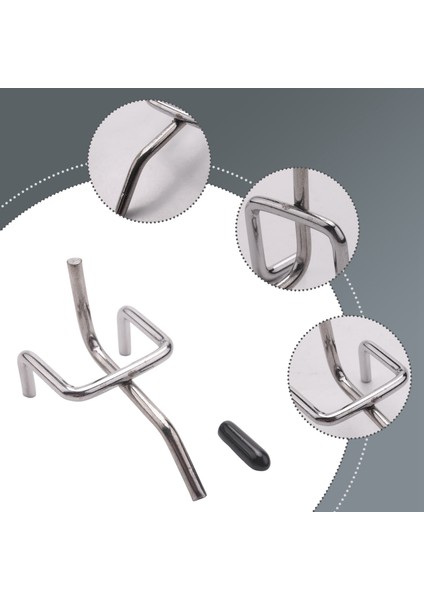 50 Adet 2-Inch Delikli Pano Kancaları Duvar Rafı Alet Askıları Ev Düzenleyici (Yurt Dışından)
