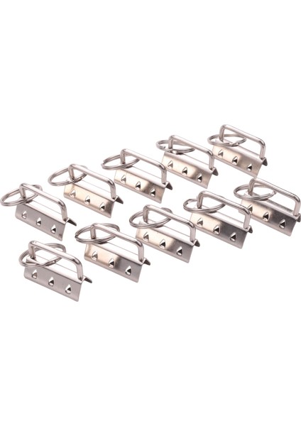 Anahtarlık Donanım Kuyruk Klipsi ile 200 Adet Anahtarlık Donanım Bilezik (Yurt Dışından) fiyatları