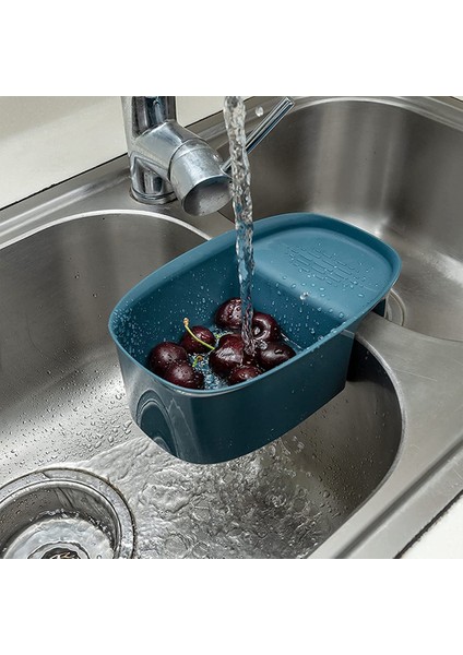 Mutfak Lavabo Eyer Filtre Yıkama Meyve Için Lavabo Süzgeç Sepeti (Yurt Dışından)