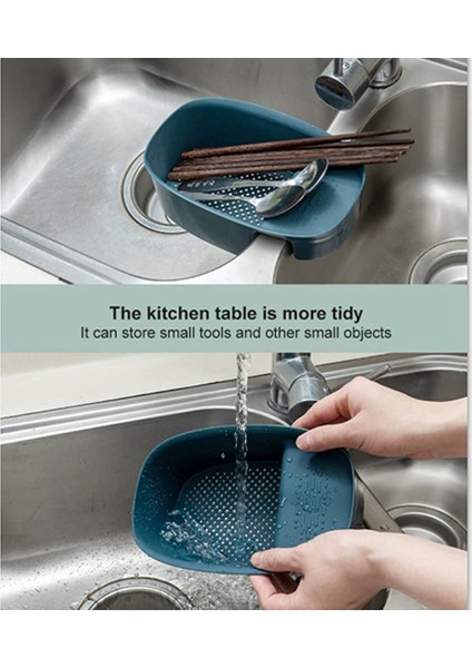 Mutfak Lavabo Eyer Filtre Yıkama Meyve Için Lavabo Süzgeç Sepeti (Yurt Dışından)