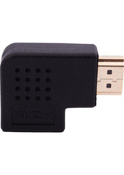 HDMI Dik Açı Bağlantı Noktası Koruyucu Adaptörü (Erkek - Dişi) 90 Derece (Yurt Dışından)