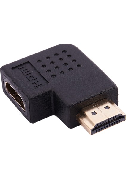 HDMI Dik Açı Bağlantı Noktası Koruyucu Adaptörü (Erkek - Dişi) 90 Derece (Yurt Dışından)