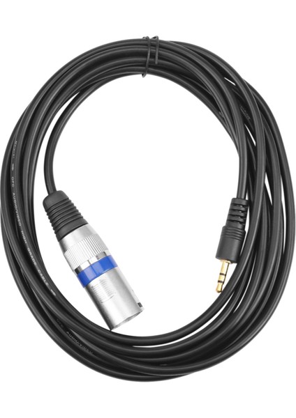 3m 3.5mm Stereo Jak Tak 3 Pin Xlr Erkek Kablo Mikrofon Ses (Yurt Dışından)