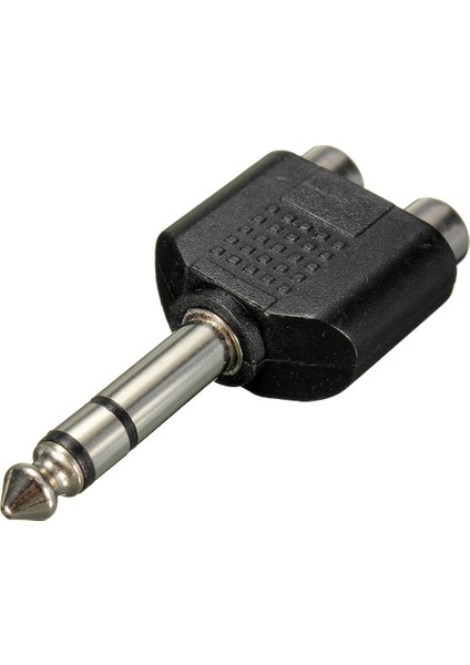 Erkek Stereo - 2 Çift Rca Dişi Y Splitter Ses Adaptörü Dönüştürücü (Yurt Dışından)